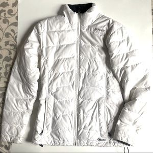 Spider women’s fitted white warm winter jacket. Size:XS/S